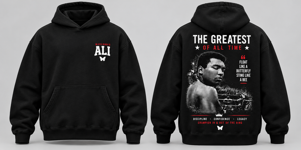Muhammad Ali Iconic Heavyweight Hoodie