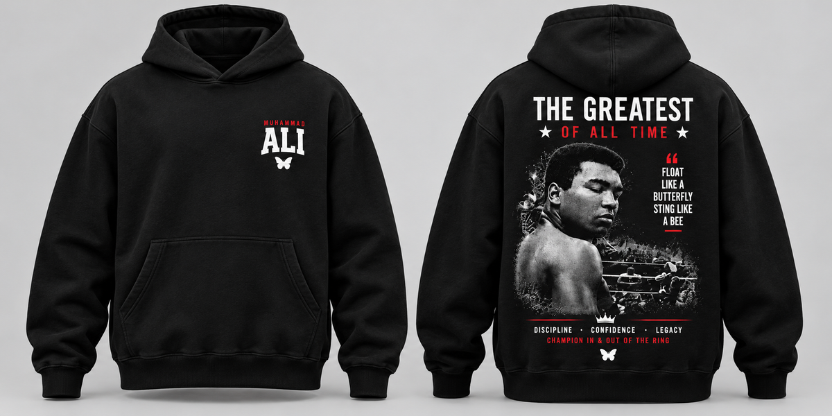 Muhammad Ali Iconic Heavyweight Hoodie