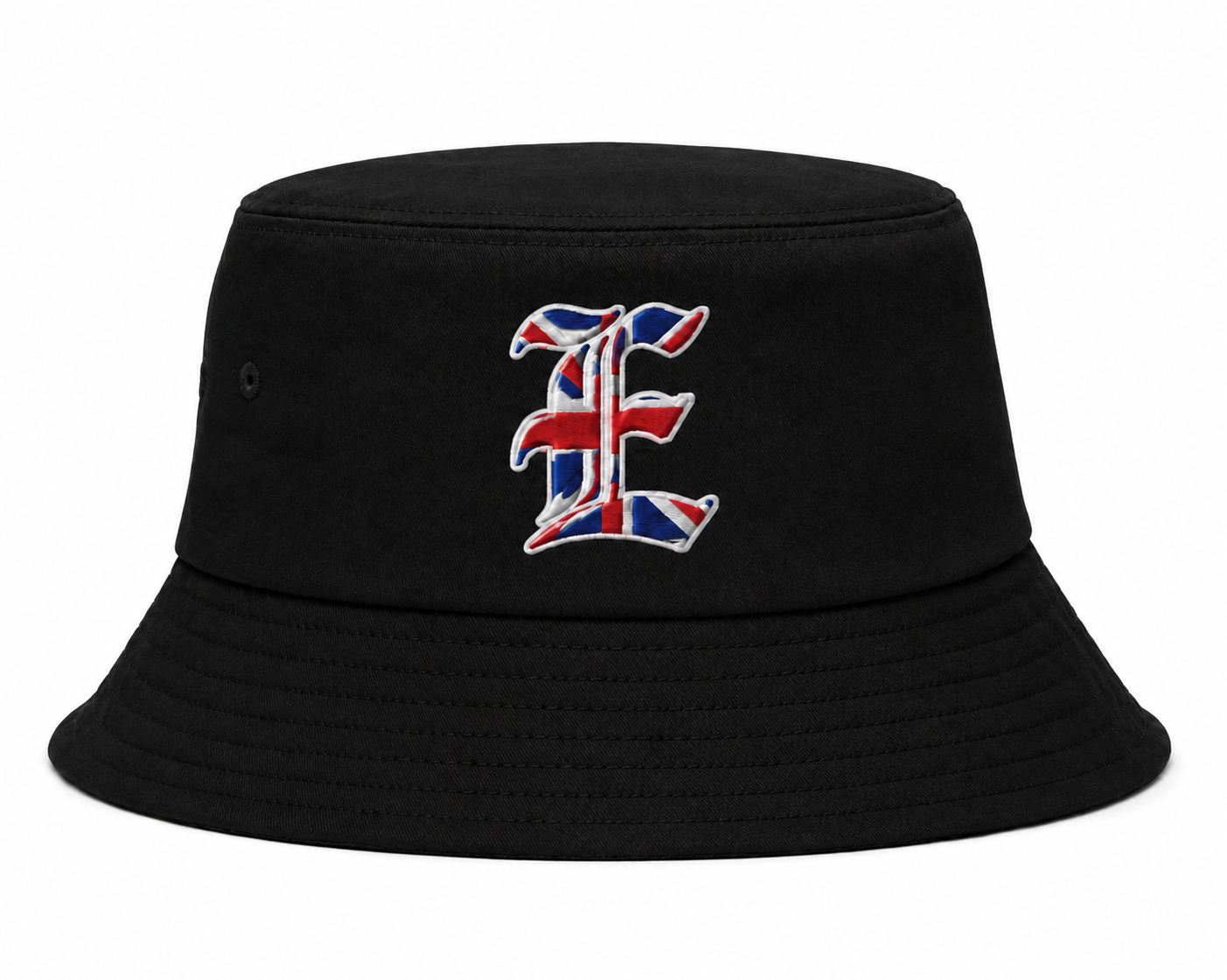 Old English E  “GB” Bucket Hat -Black Edition