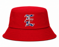 Old English E  “GB” Bucket Hat -Red Edition